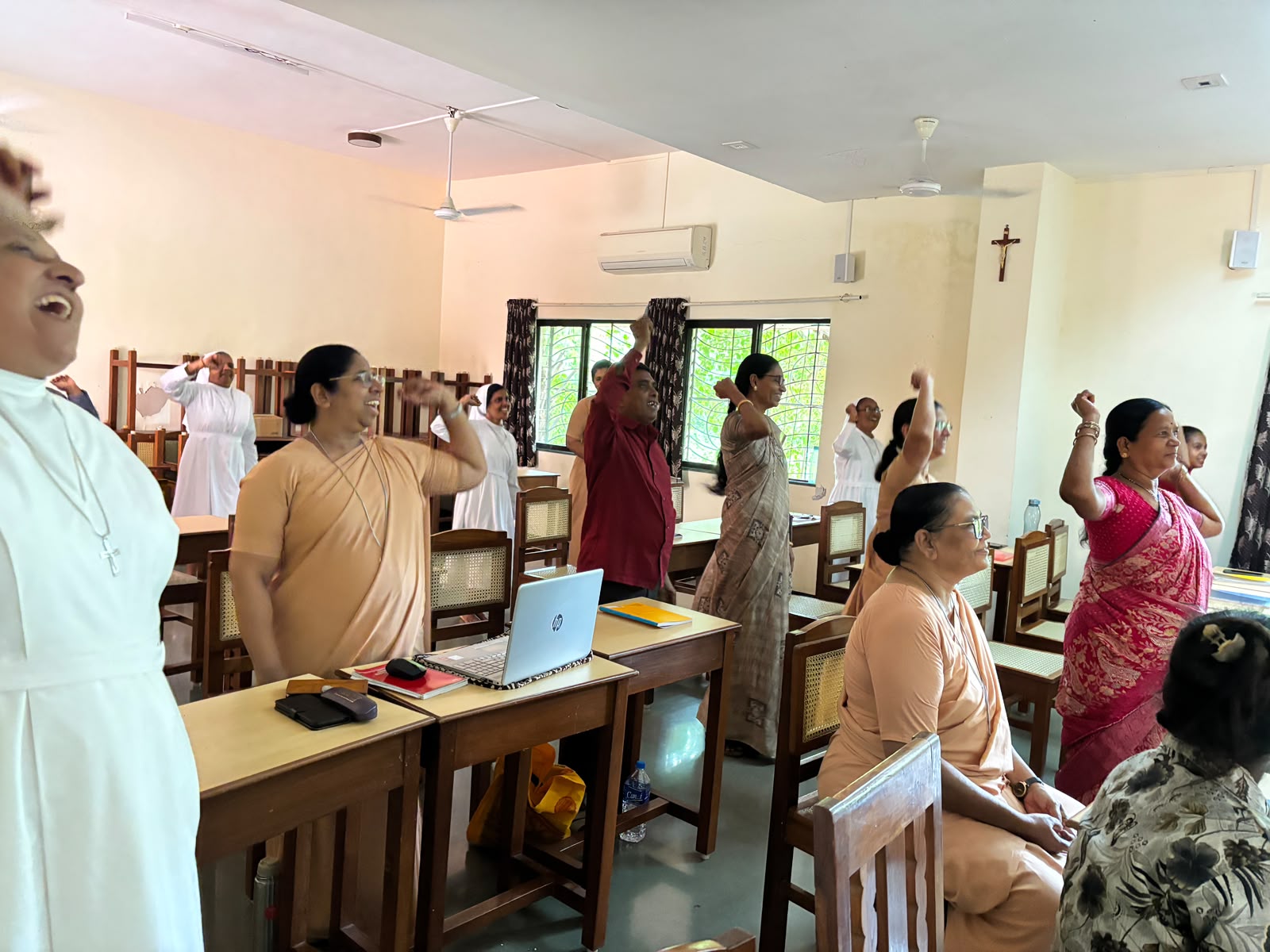 ORIENTATION MEETING CONDUCTED FOR LOCAL COORDINATORS AND TEACHING STAFF AT DAHANU.